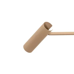 Gulvlampe Axion, beige, højde 115 cm, stål
