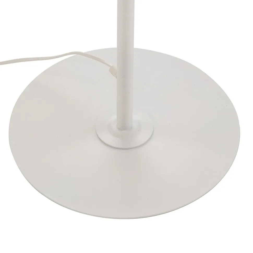 Gulvlampe Dione, 4 lyskilder, hvid