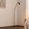 Gulvlampe Eye Super med bevægelig hoved, sort