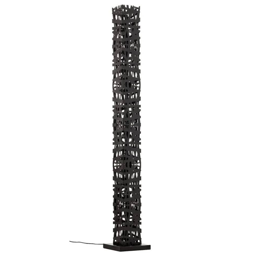 Gulvlampe Foresta i metal, højde 153 cm