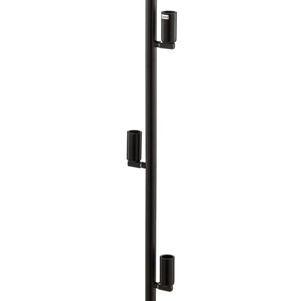 Gulvlampe Foresta i metal, højde 153 cm