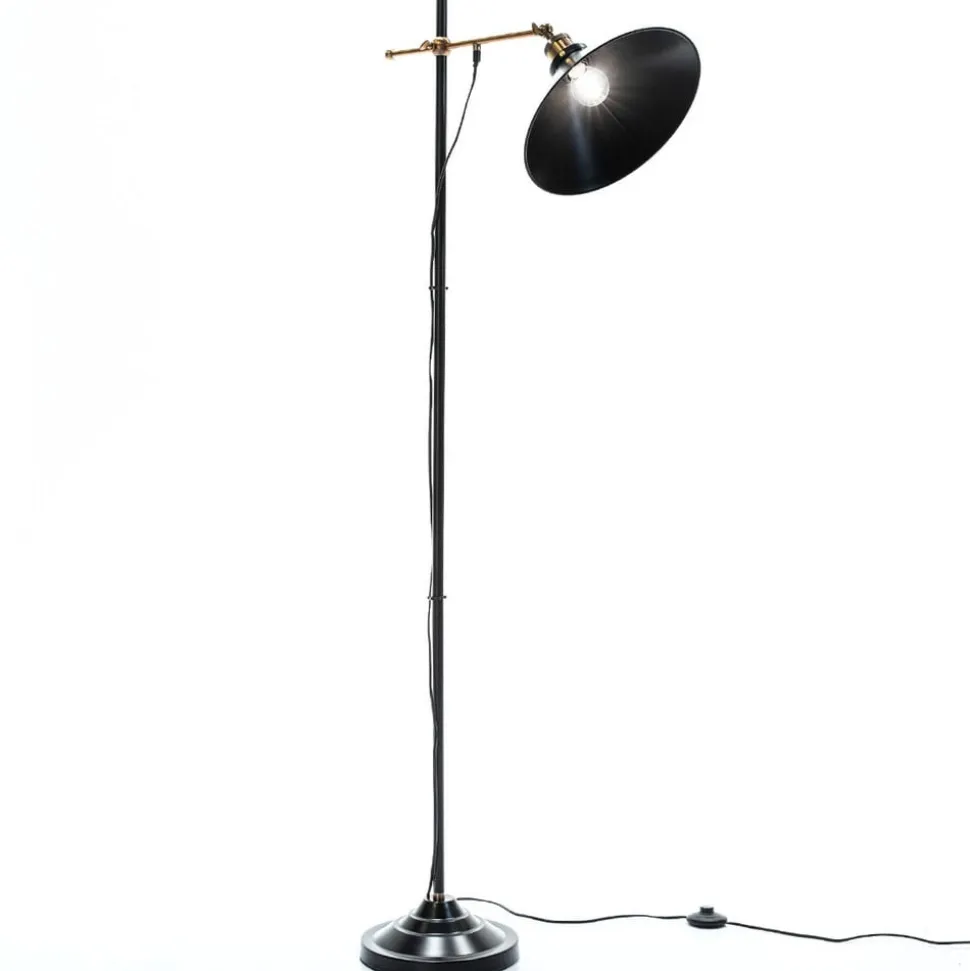 Gulvlampe Lenius med bevægelig skærm
