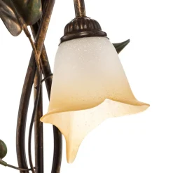 Gulvlampe Miranda i florentinsk stil, bronze
