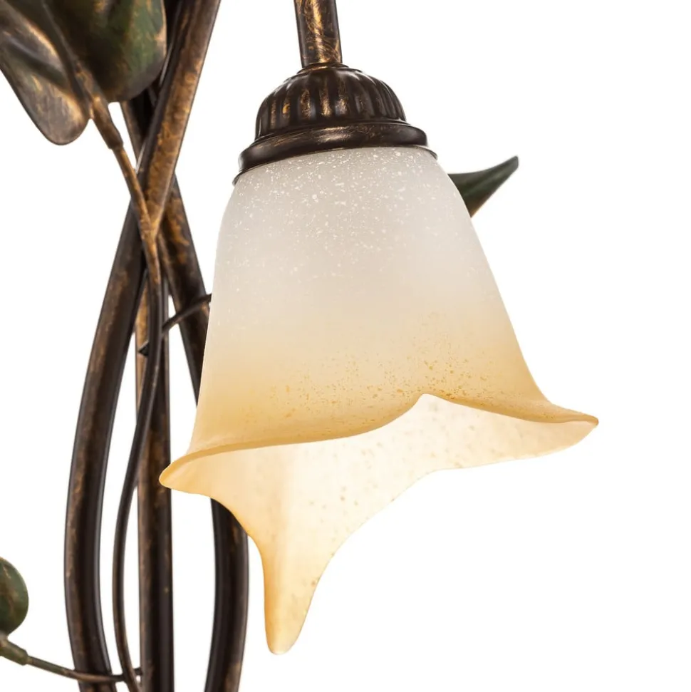 Gulvlampe Miranda i florentinsk stil, bronze
