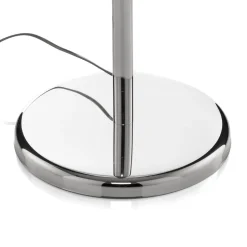 Gulvlampe Pioggia med krystalregn, krom