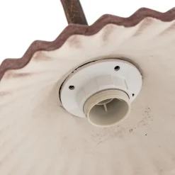 Gulvlampe Rosina med to keramiske skærme