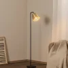 Gulvlampe Tattoo 4091 antik guld/sort, metal Højde 120 cm
