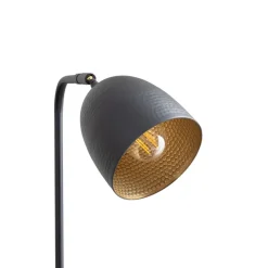 Gulvlampe Tattoo 4090, sort, metal, højde 120 cm