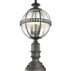 Halleron vejlampe med Londonderry-finish