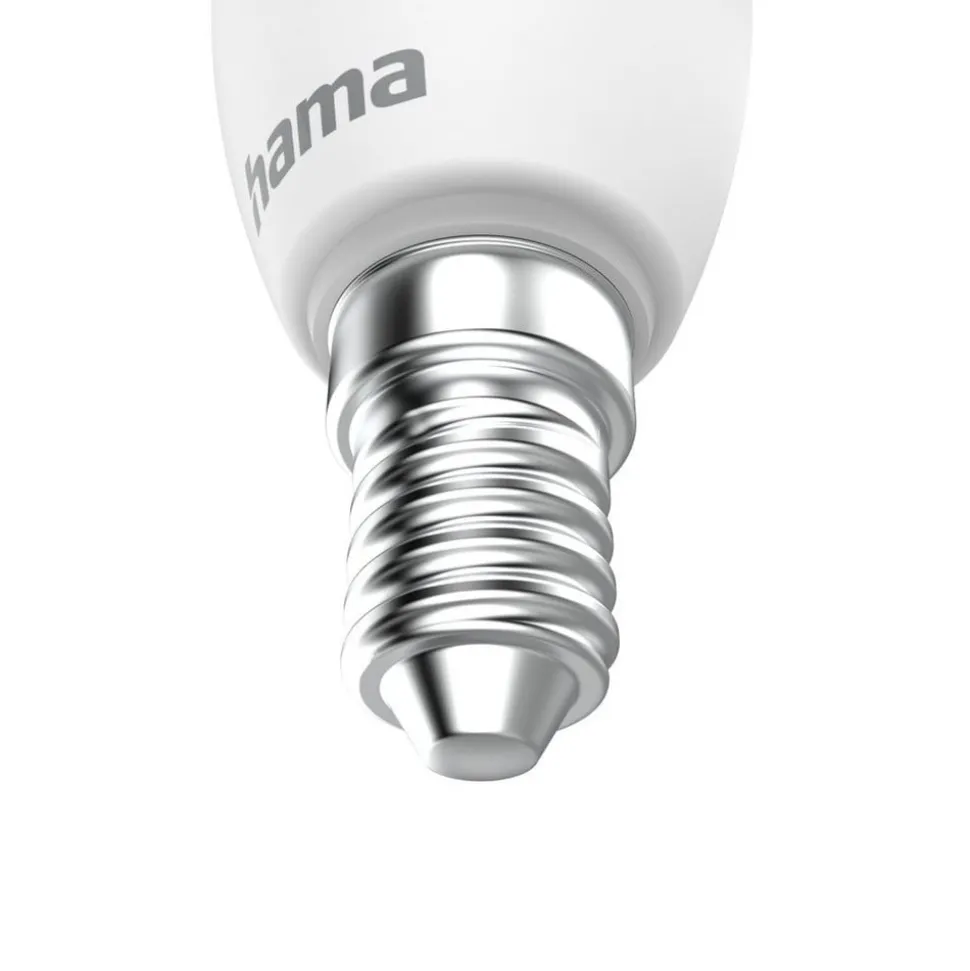 Hama Smart LED klar E14 C35 stearinlys WLAN Matter 4,9 W RGBW