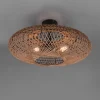 Hedda loftlampe af sisal og metal