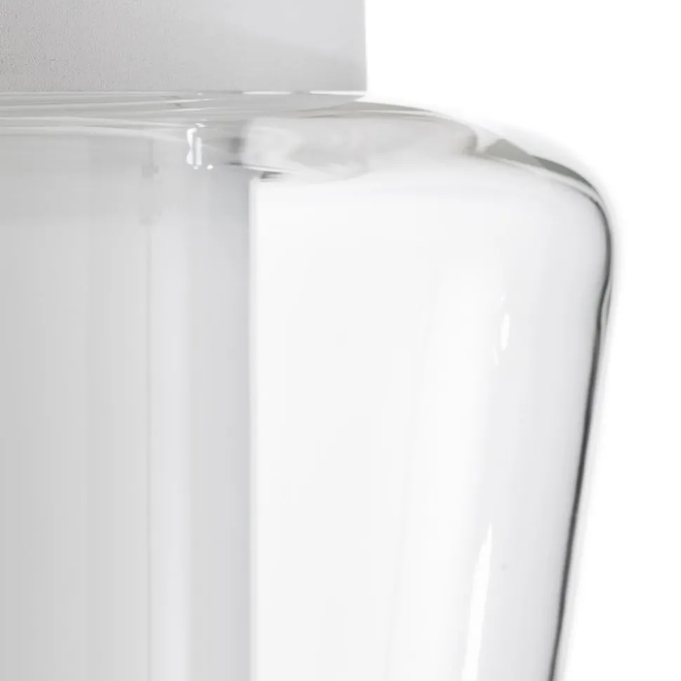 Helestra Canio loftlampe i glas, klar udvendig