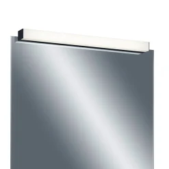 Helestra Lado LED-spejllampe, sort, 90 cm