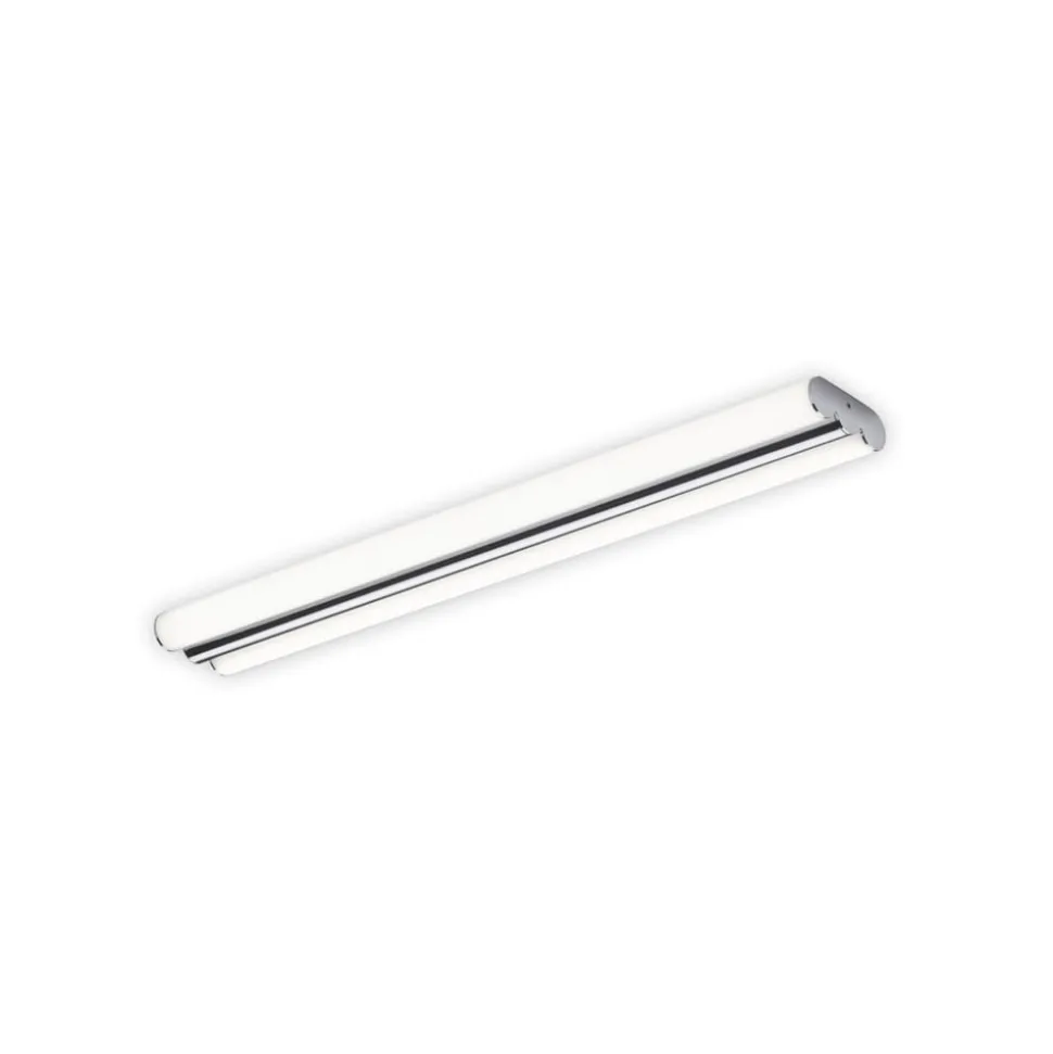 Helestra LED-spejllampe LOOM, længde 60 cm, krom, IP44