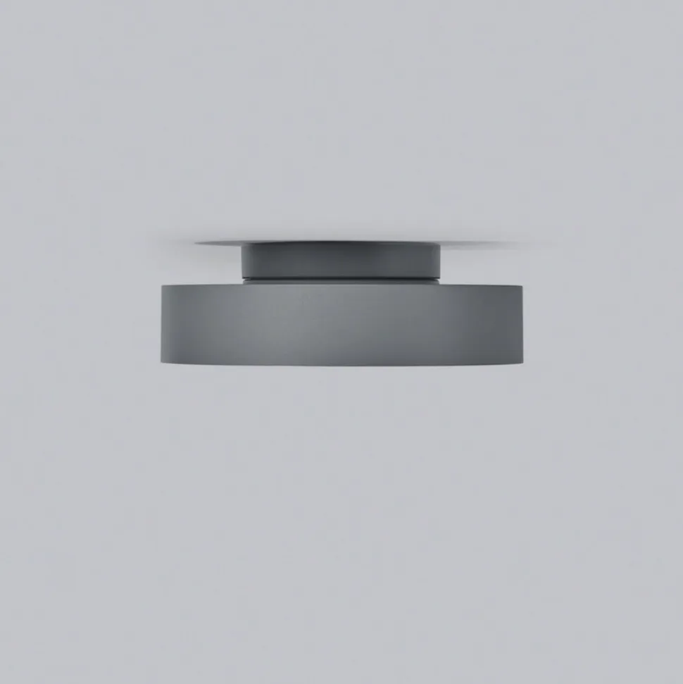 Helestra Say LED udendørs loftlampe grafit Ø23cm