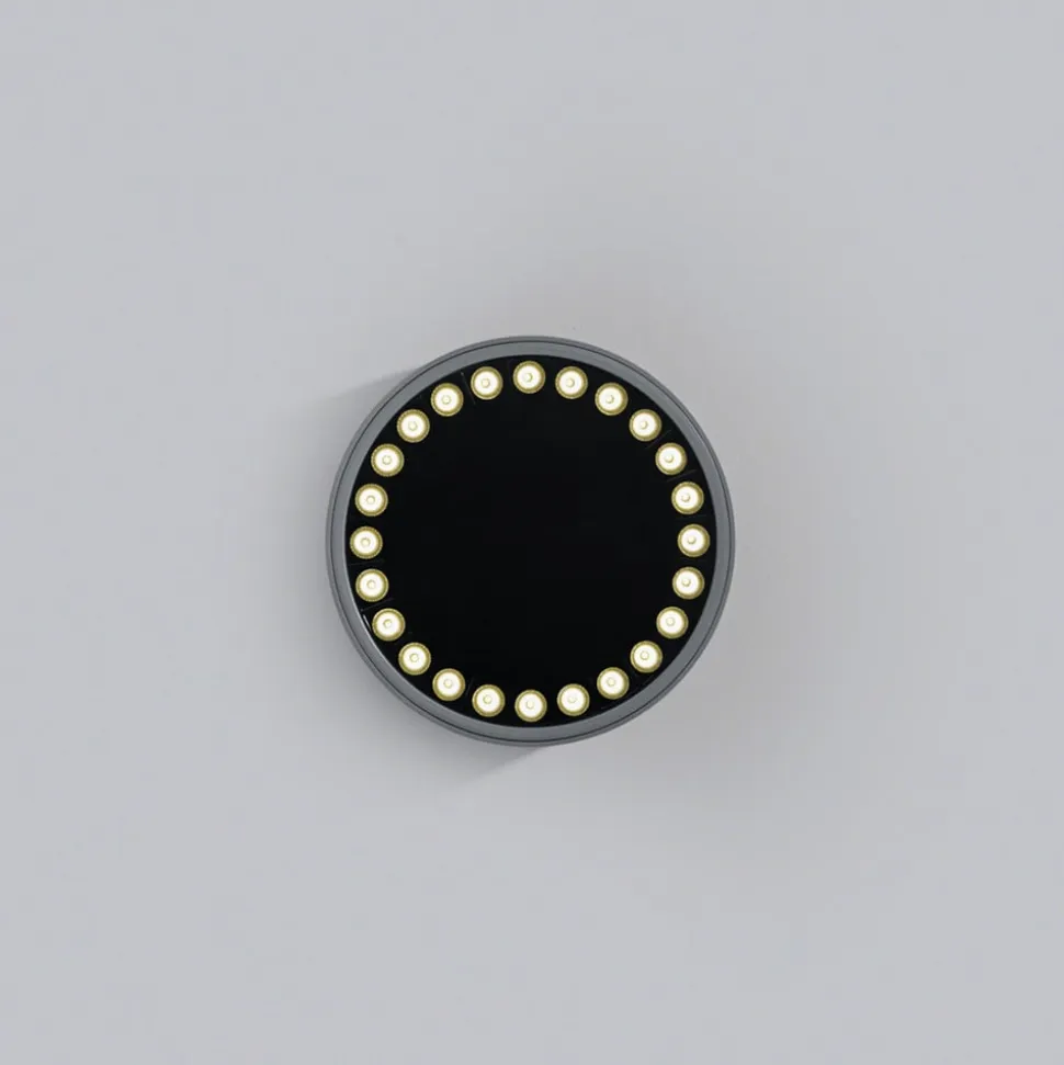 Helestra Say LED udendørs loftlampe grafit Ø23cm