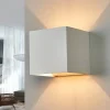Helestra Siri væglampe up/down, mat hvid