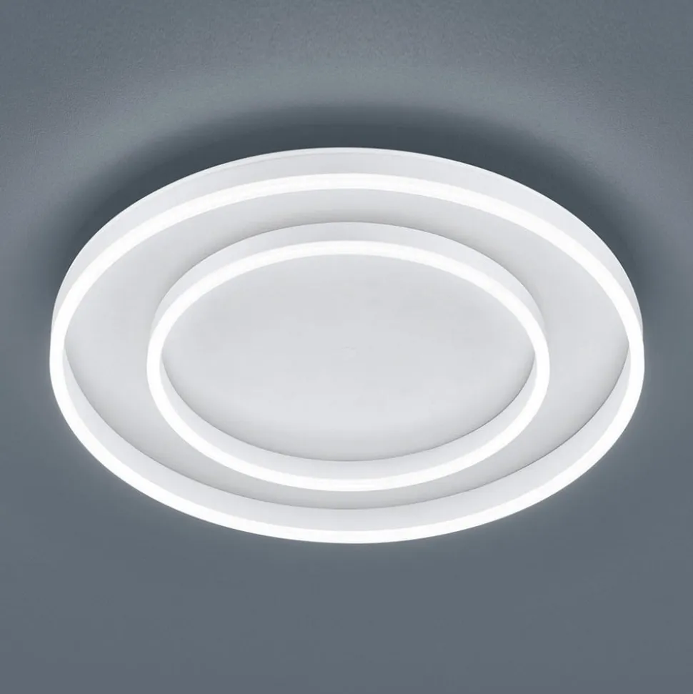 Helestra Sona LED-loftlampe dæmpbar, Ø 60 cm hvid