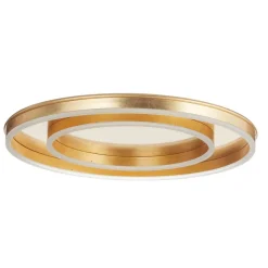 Helestra Sona LED-loftlampe dæmpbar Ø60 cm guld