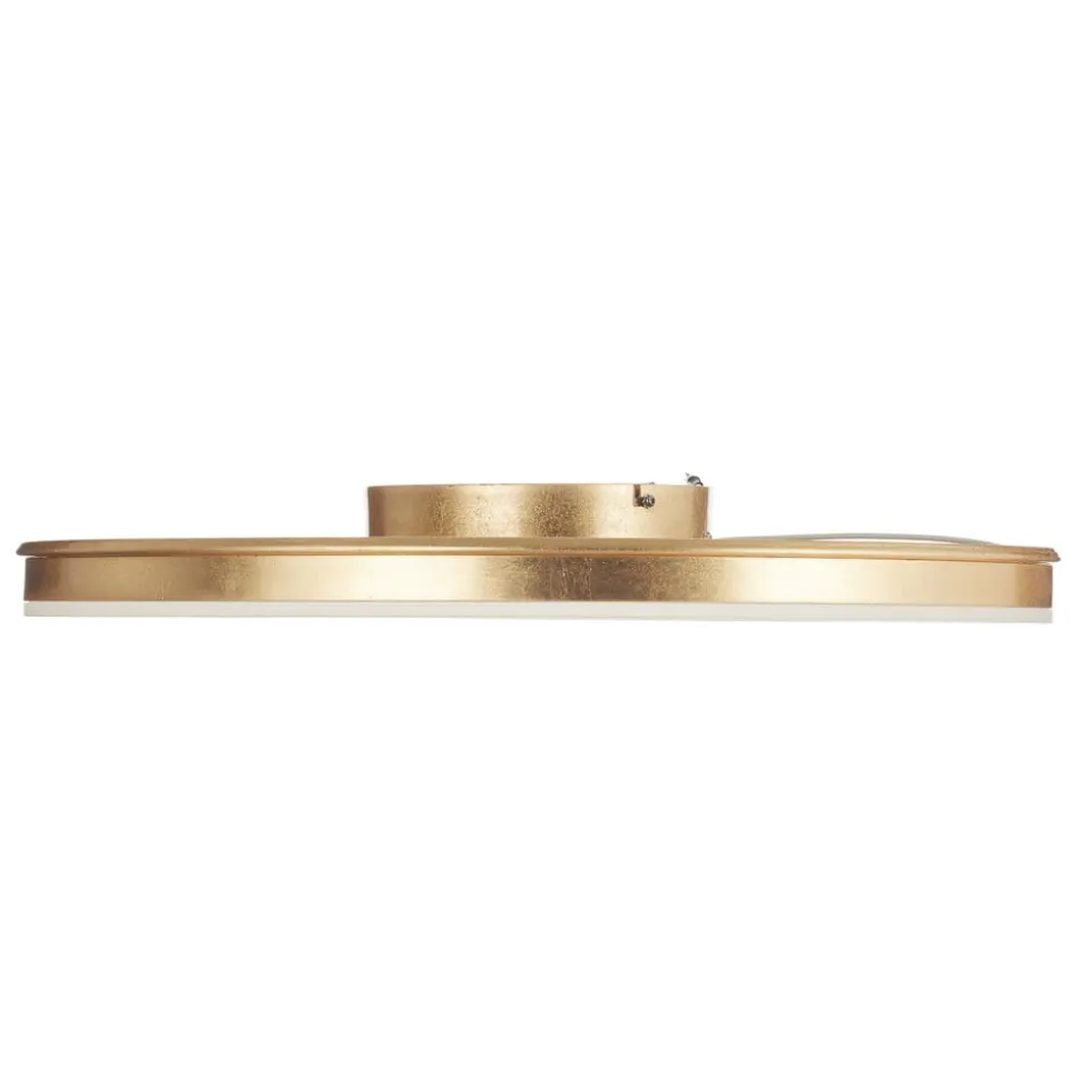Helestra Sona LED-loftlampe dæmpbar Ø60 cm guld