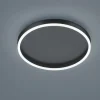 Helestra Sona LED-loftlampe, sort, Ø 40 cm
