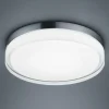 Helestra Tana LED-loftslampe, krom, Ø 33 cm