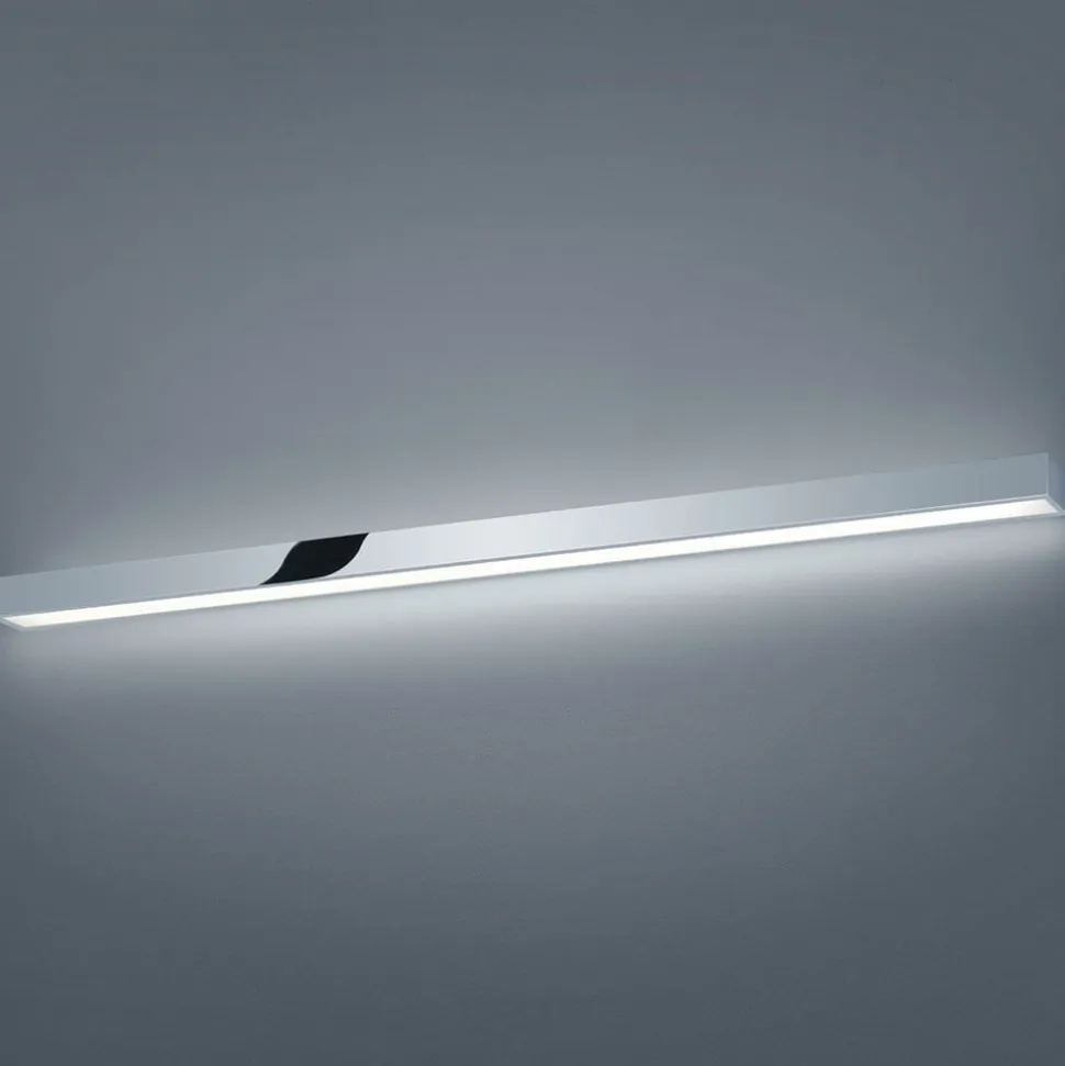 Helestra Theia LED-spejllampe, forkromet, 120cm