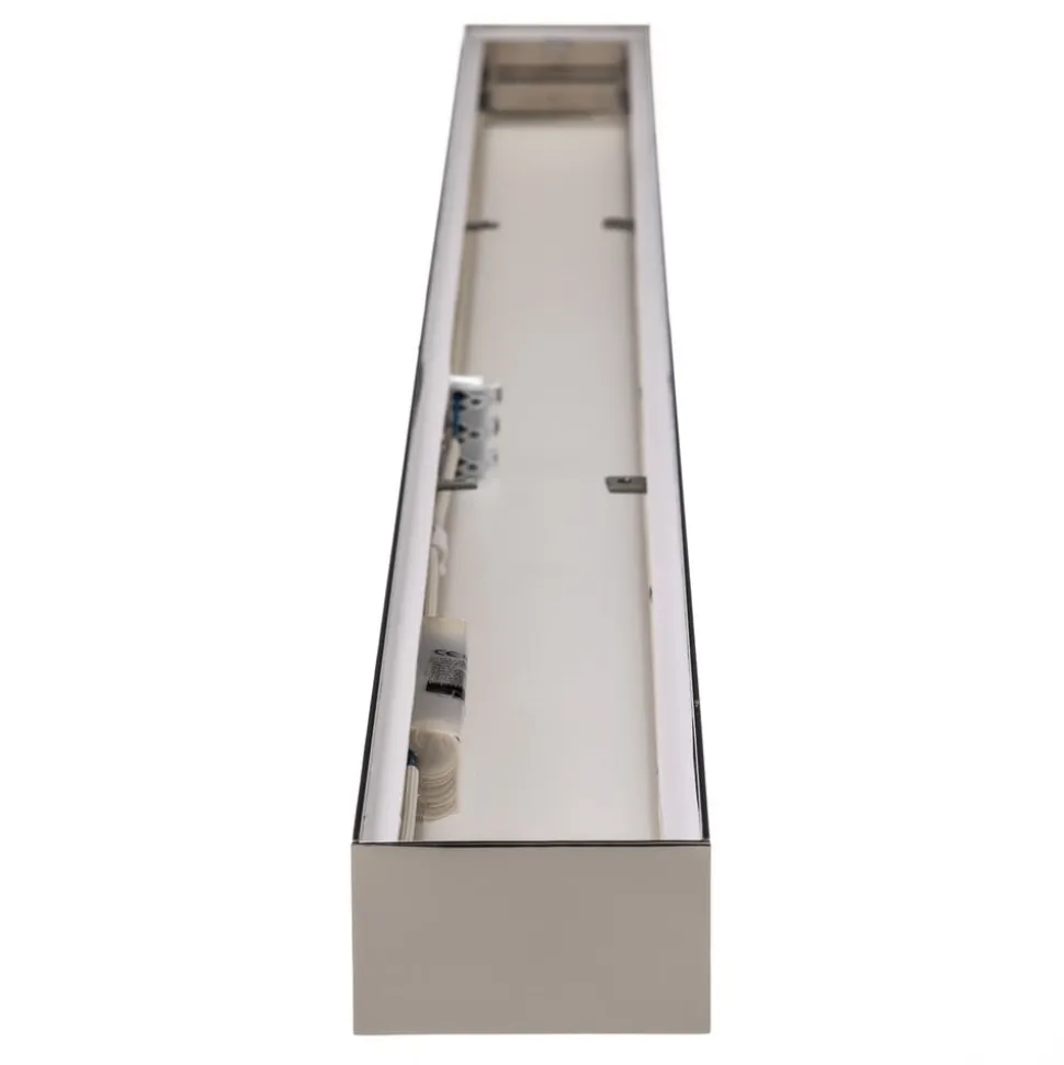 Helestra Theia LED-spejllampe, forkromet, 120cm