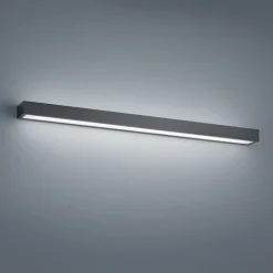 Helestra Theia LED-væglampe, mat sort 90 cm