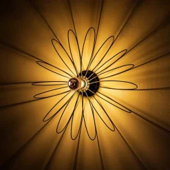 Hemdem 707-A væglampe, spotlight-design, sort