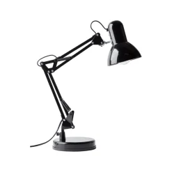 Henry skrivebordslampe, sort, højde 50 cm, justerbar