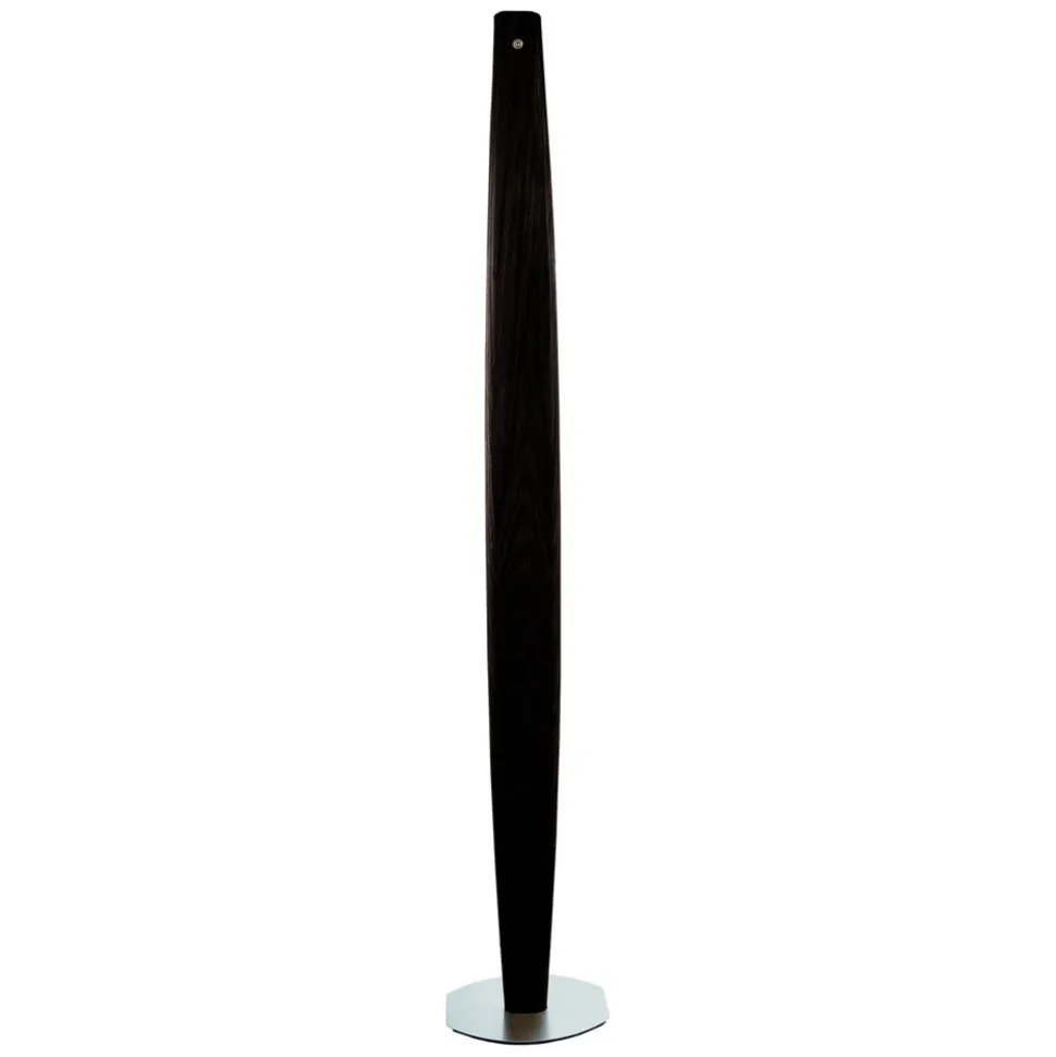 HerzBlut Arco LED-gulvlampe, knasteg kulgrå
