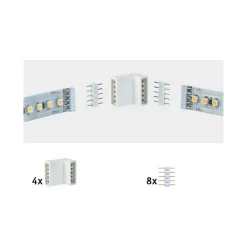 Hjørneforbinder til strip Max LED