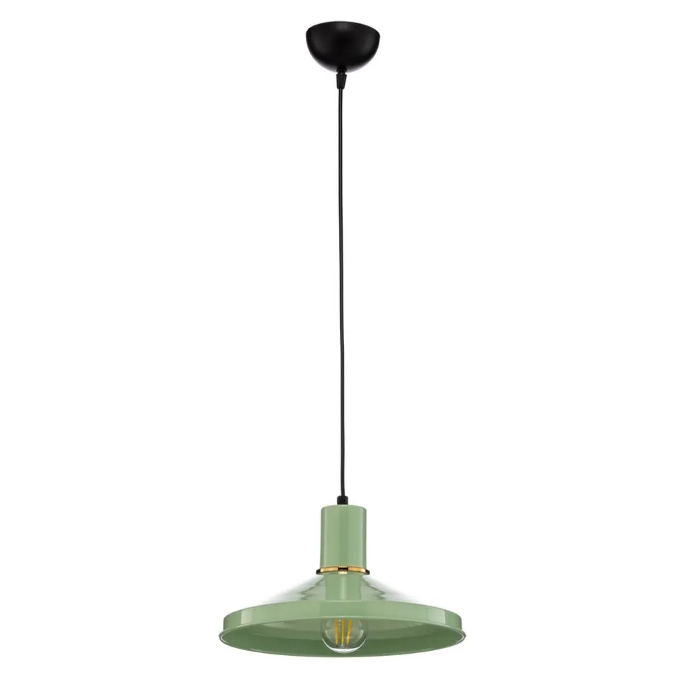 Hængelampe AV-4106-M24-GREEN i metal, grøn
