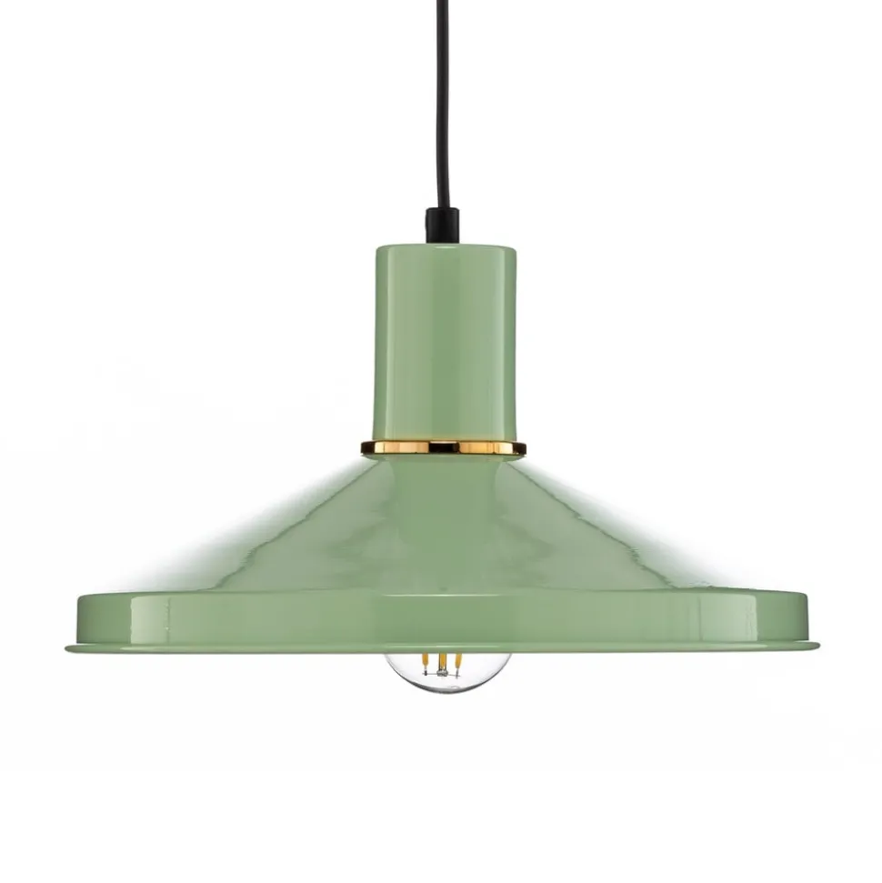 Hængelampe AV-4106-M24-GREEN i metal, grøn