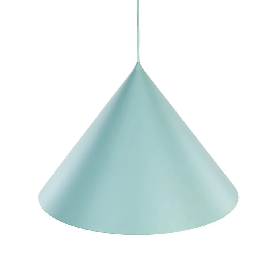 Hængelampe Cono, 1 lyskilde, Ø 50 cm, mint, E27