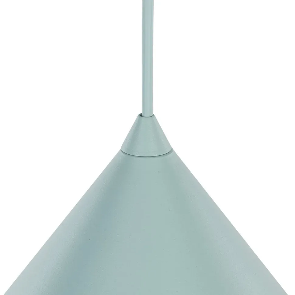 Hængelampe Cono, 1 lyskilde, Ø 50 cm, mint, E27