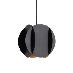 Hængelampe Corner, sort, 25 x 25 cm, metal, E27