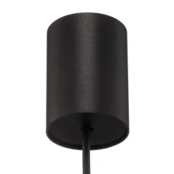 Hængelampe Eye, 1 lyskilde, sort, skærmhøjde 40 cm