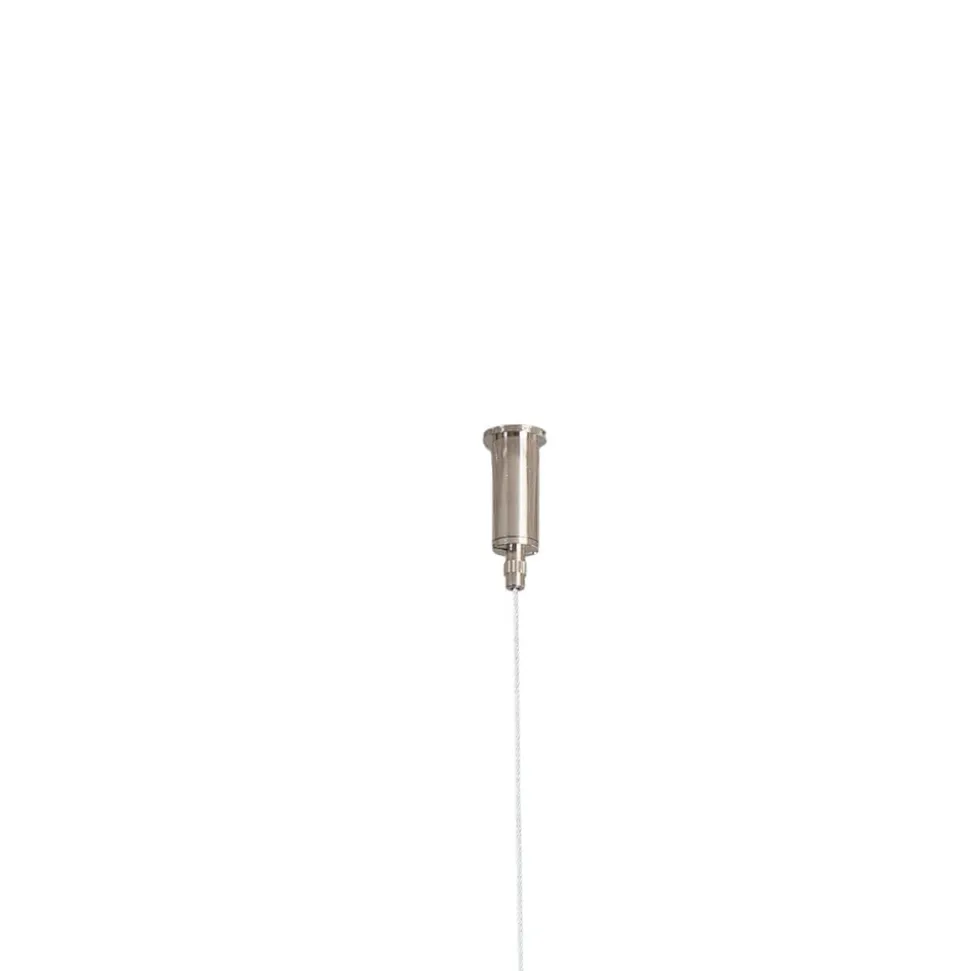 Hængelampe Form 4, beige, metal, 4 lyskilder, kegle, E27