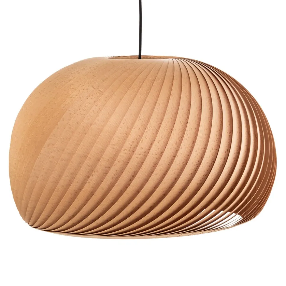 Hængelampe Janne, bøgetræ, Ø 53 cm, E27