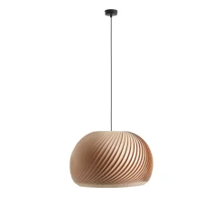 Hængelampe Janne, bøgetræ, Ø 53 cm, E27