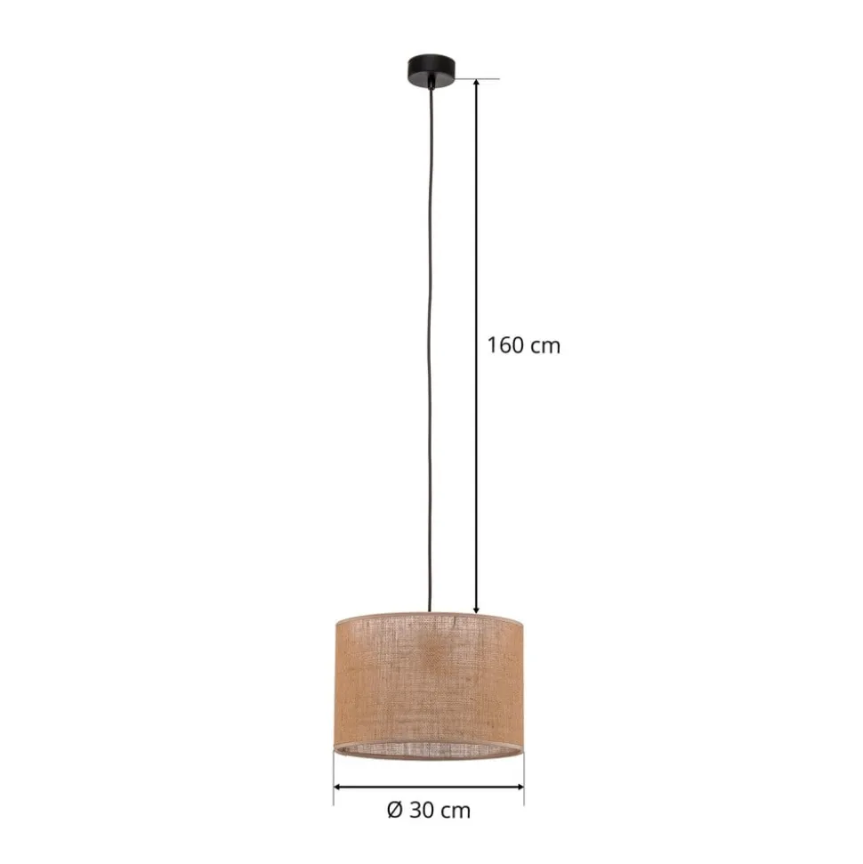 Hængelampe Juta, 1 lyskilde Ø 30 cm