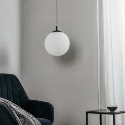 Hængelampe Maxi, Ø 30 cm, 1 lyskilde, glasskærm