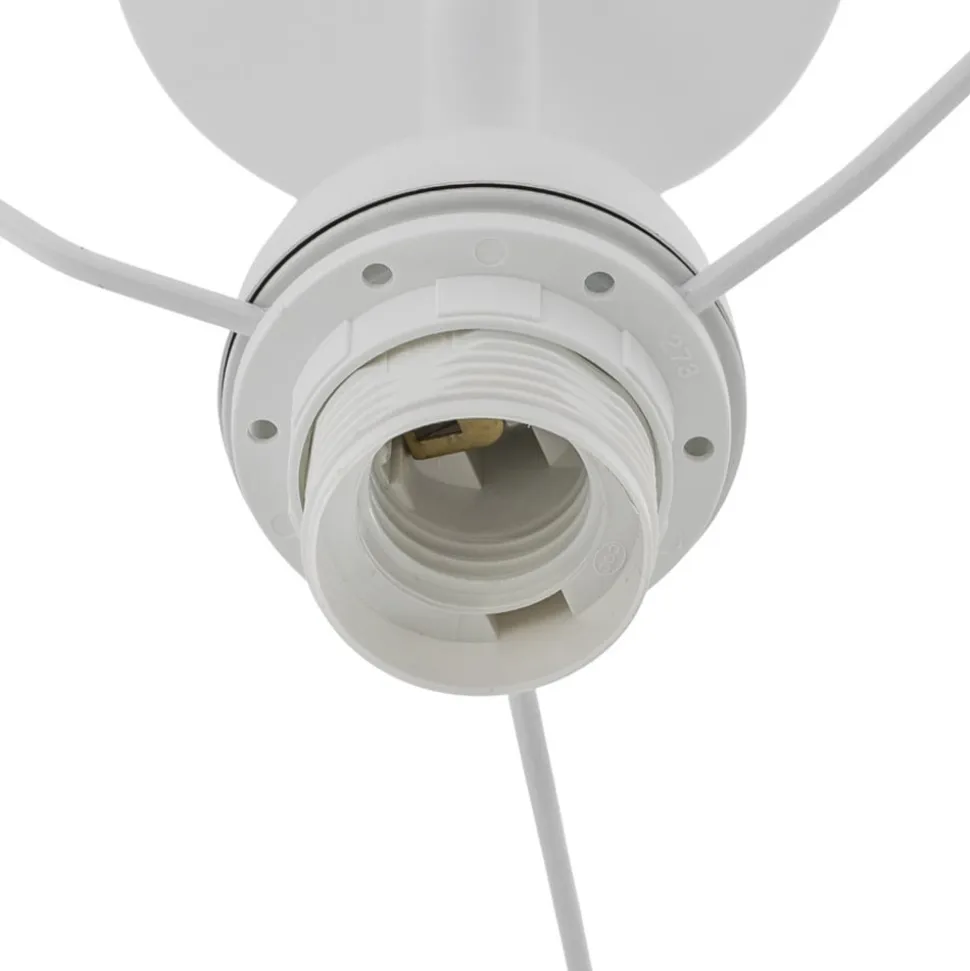 Hængelampe Mila, Ø 35 cm, stof, enhjørninger, E27