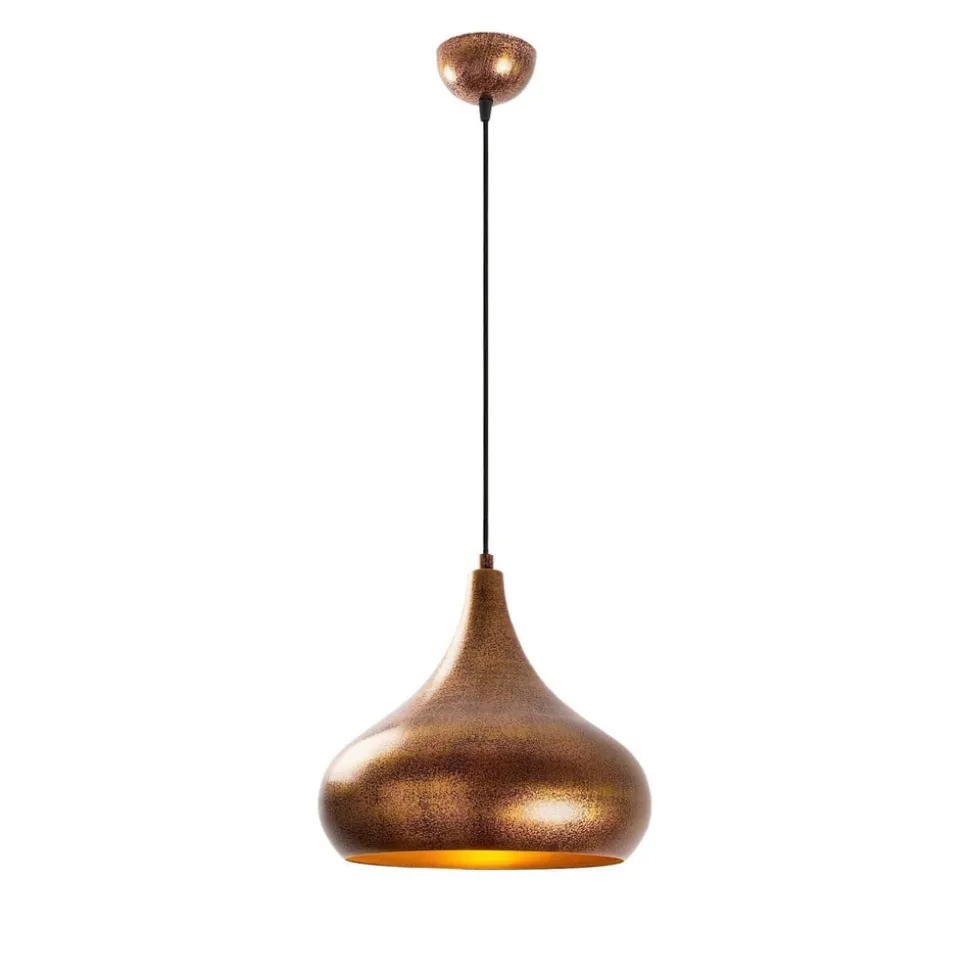 Hængelampe Muba 11550, messing brun, metal, Ø 26 cm
