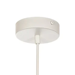 Hængelampe Newton, 1 lyskilde, sandfarvet, metal