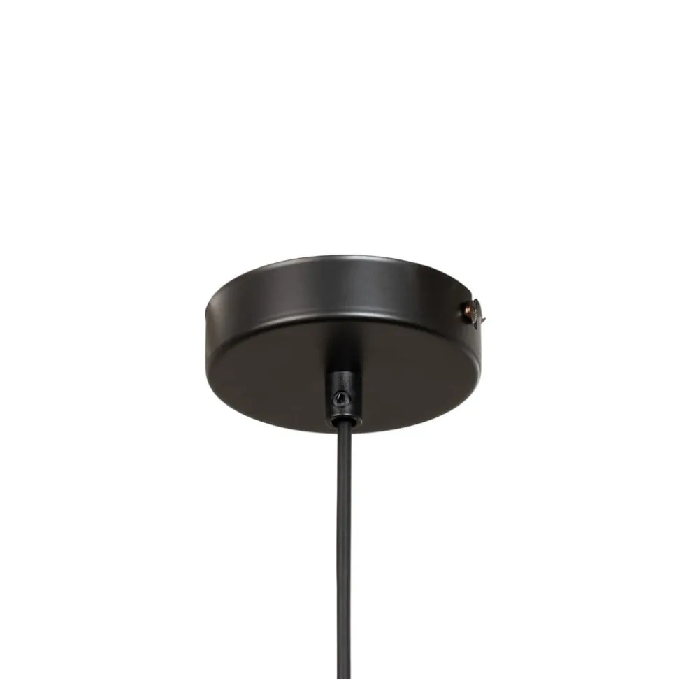 Hængelampe Plato, sort, metal, Ø 38 cm, E27