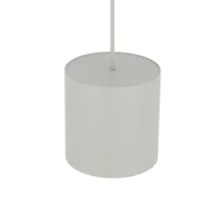 Hængelampe Point Duo, sølvgrå, stål, Ø 13 cm, GU10