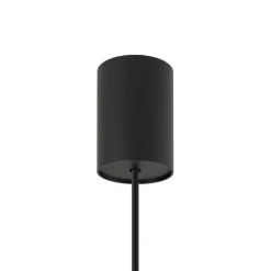 Hængelampe Point Duo, sort/guld, stål, Ø 13 cm, GU10